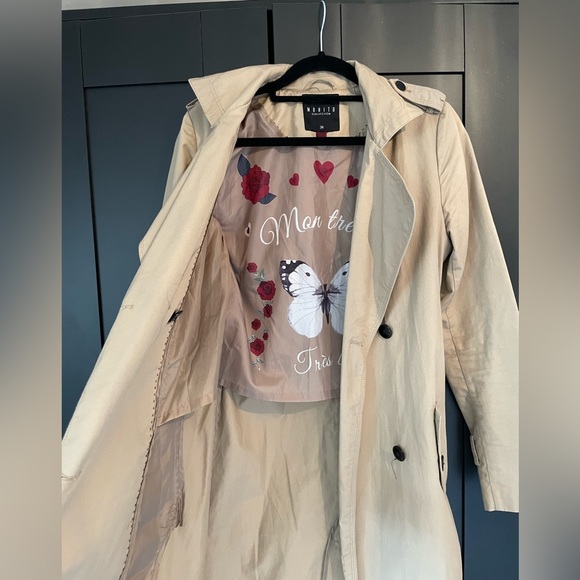 Mohito Collection Trench Coat, Size 34 - Picture 11 of 11